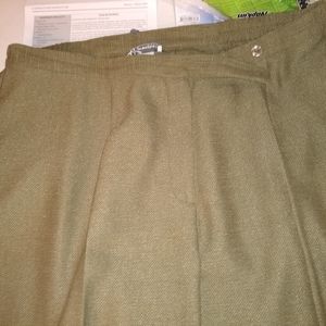 Green pantsuit pants